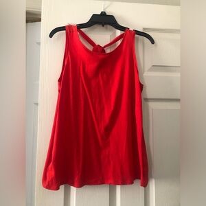 Loft Summer Blouse size Medium. Ties in back